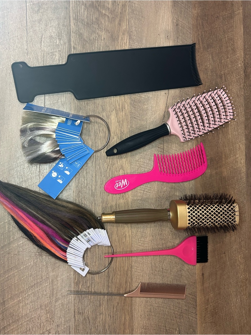 Hair Detangler Comb - Pink -  Accessories